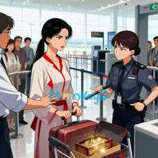 Mang Tác Phẩm Trăm Triệu Đi Thi, Tôi Bị Nhân Viên Sân Bay Cắt Nát