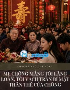 MẸ CHỒNG MẮNG TÔI LĂNG LOÀN, TÔI VẠCH TRẦN BÍ MẬT THÂN THẾ CỦA CHỒNG